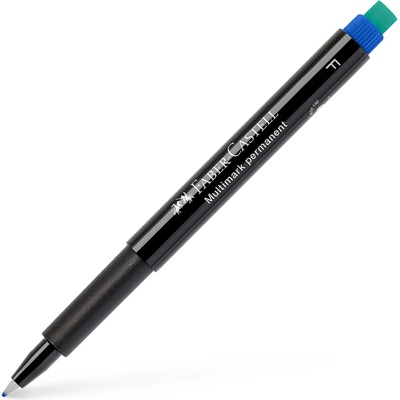 Faber-Castell Тънкописец 1513 OHP F, перманентен, 0.6 mm, син (1005210222)