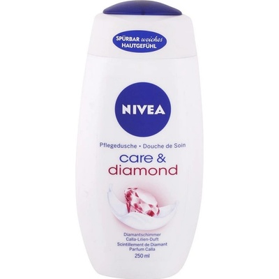 Nivea Care Diamond sprchový gél 6 x 250 ml