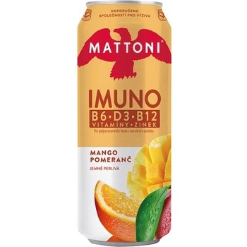 Mattoni Imuno pomeranč & mango 0,5 l