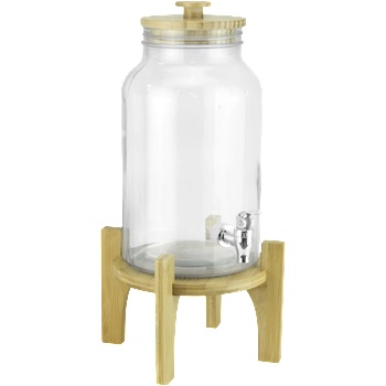 Horecano Top-Буркан с канелка на бамбукова стойка 5.5l (82580r) (0132166)