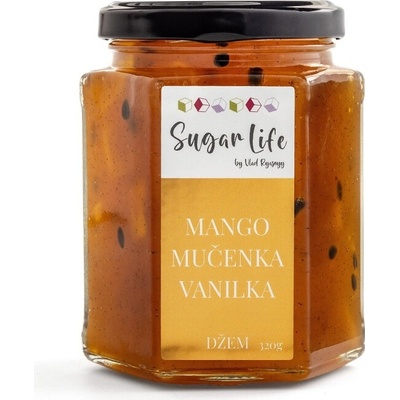 SUGAR LIFE DŽEM MANGO, MUČENKA A VANILKA 320 g