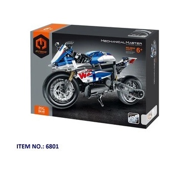 iM.Master Stavebnice motorka modrá 32,4x17x11 cm