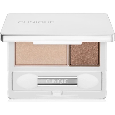 Clinique All About Shadow Duo Relaunch duo oční stíny Like Mink Shimmer 1,7 g