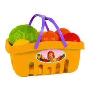 TECHNOK Basket Grocery Set For Shopping Vegetables, Fruits Pink 5354