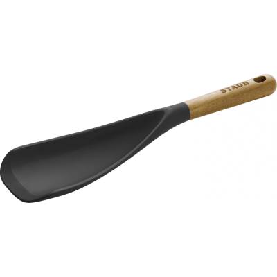 Kuchyňská lžíce 31 cm, multifunkční, hnědá, silikon, Staub