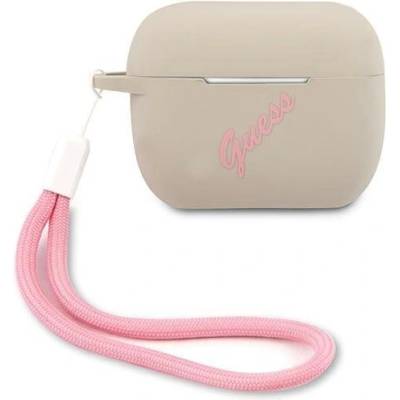 Guess Калъф Guess Vintage за Apple AirPods Pro, Grey (GUE001116)