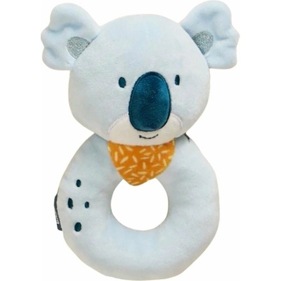 Miniland Mäkká senzorická hrkálka Koala – Textilná hračka pre bábätká od 0m+