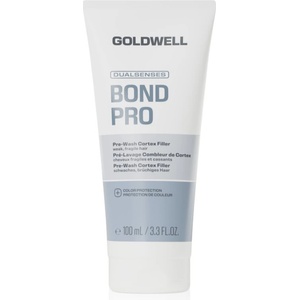 Goldwell Dualsenses Bond Pro Pre-Wash Cortex Filler грижа за използване преди нанасянето на шампоан с регенериращ ефект 100 гр
