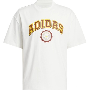 adidas Тениска Adidas Men's Gfx Tee Short Sleeve Performance T-Shirt - Cloud White