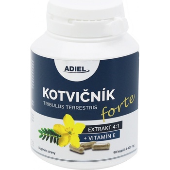 Adiel Kotvičník zemní FORTE s vitamínem E 2 x 90 cps.