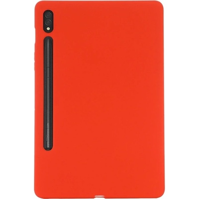 Vsetkonamobil RUBBER Ochranný kryt Samsung Galaxy Tab S8 Ultra červený 44532