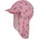 maximo Детска шапка с козирка Maximo Kid's Mini Schildmütze Badestoff Nackenschutz UV50 Cap - Almond Blossom / Turtle - размер 47 cm (904-4138-0112)