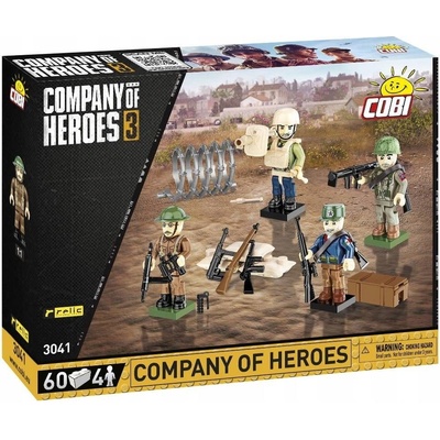 Cobi 3041 Company of Heroes Figurky s doplňky