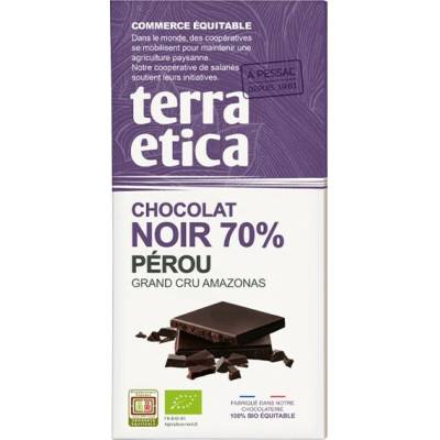 Terra Etica Bio hořká Peru Amazonas 70% 100 g