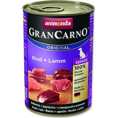 Animonda Gran Carno senior hovězí & jehně 400 g