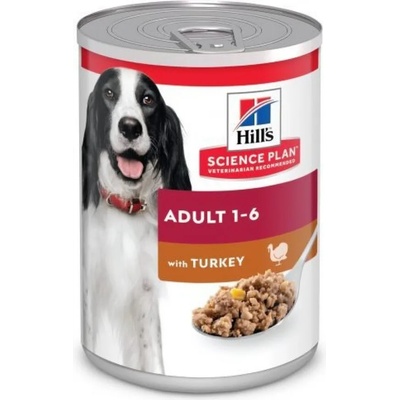 Hill's Hills Science Plan Adult Turkey - За кучета от всички породи консерва с пуешко 370gr