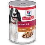 Hill's Hills Science Plan Adult Turkey - За кучета от всички породи, консерва с пуешко 370gr