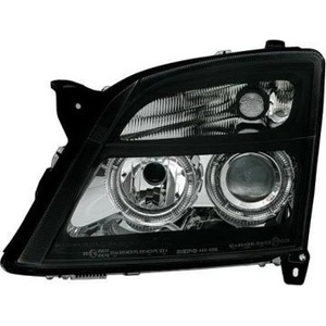  Кристални фарове за opel vectra c (02-05) - черни