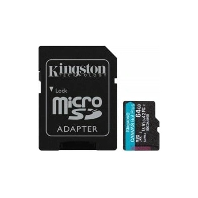 Kingston microSDXC Canvas Go! Plus SDCG4/64GB