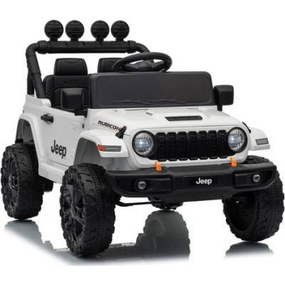 Lean Cars Jeep Rubicon DK-JWR558 24V Elektrické autíčko bilá