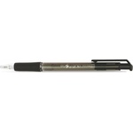 FlexOffice Химикалка, 0, 4 мм, с бутон, FLEXOFFICE "EasyGrip", черна FO-08BLACK (FO-08BLACK)