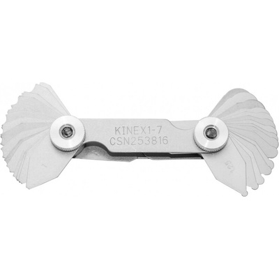 Kinex Měrka radiusová čsn253816 7,25-15mm sada 32ks 1141