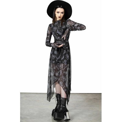 KILLSTAR дамска рокля KILLSTAR - Glisten - Черен - KSRA008387