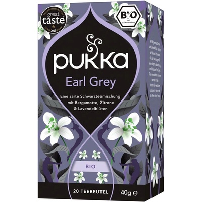 Pukka Herbs Чай Elegant Earl Grey Tee - 20 торбички за чай