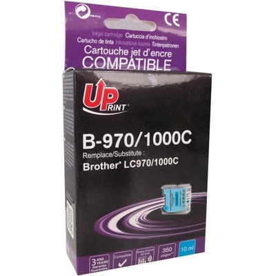 Compatible Мастилница UPRINT LC970 BROTHER, Cyan (LF-INK-BROT-LC1000CY-UP)