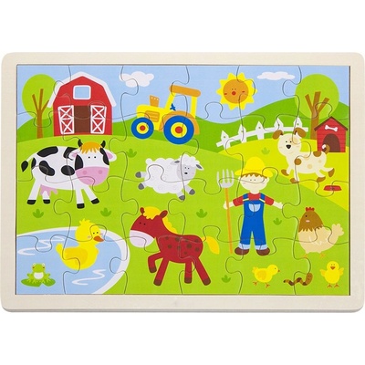 HM Studio puzzle farma 24 dieliky