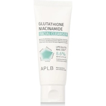 APLB Glutathione Niacinamide Facial Cleanser нежна почистваща пяна с глутатион и ниацинамид 80 ml