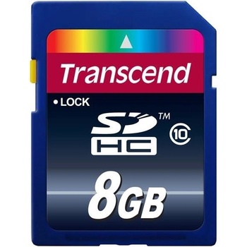 Transcend SDHC 8 GB Class 10 TS8GSDHC10