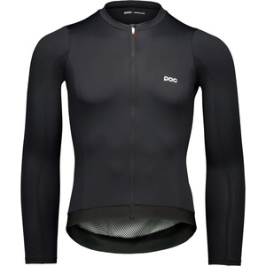 POC Мъжка фланелка с дълъг ръкав за колоездене POC Cadence L/S Jersey Cycling jersey - Uranium Black - размер XXL (056-4245-0316)