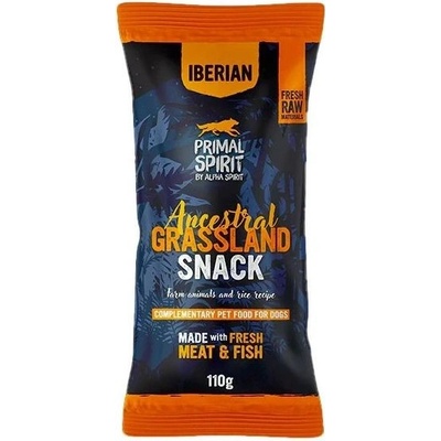 Primal Spirit Dog Iberian Ancestral Grassland Snack 110 g
