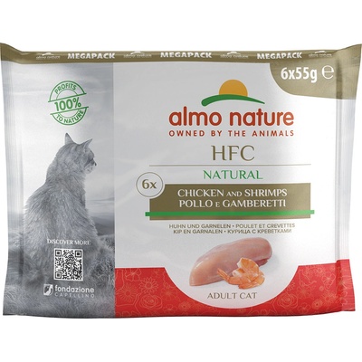 Almo Nature HFC Natural kapsičky 6 x tuniak a ančovičky 55 g
