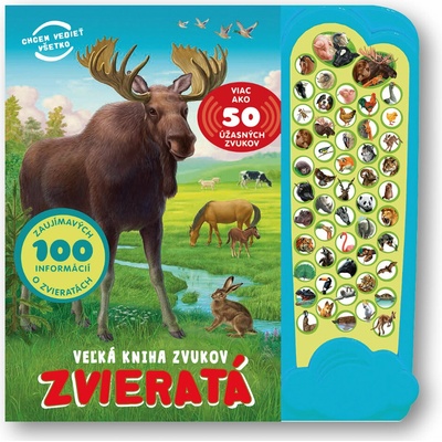 Veľká kniha zvukov ZVIERATÁ - Svojtka&Co.