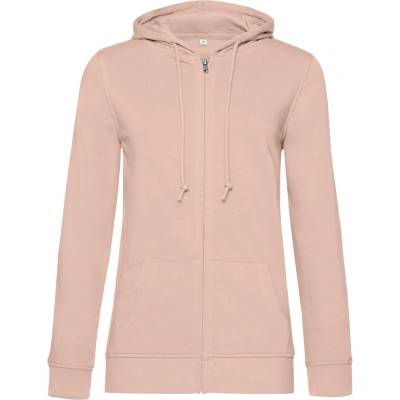 B&C Collection B&C INSPIRE ZIPPED HOOD WOMEN / Дамски суичър с качулка - светло розов XXL (01W36Bx5305)