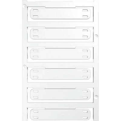 Weidmüller 1699820000 SM 27/8 NEUTRAL WS značení přístrojů Druh montáže: nalepení Potisknutelná plocha: 8 x 27 mm bílá P