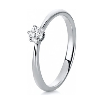 Sofia Diamonds zlatý zásnubný prsteň s diamantom DIA1C480W8
