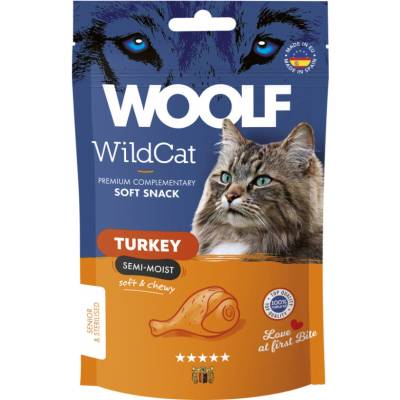 Woolf Wildcat Snacks Turkey 50 g