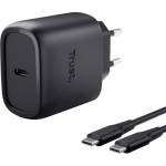 Trust Зарядно устройство Trust Maxo 45W USB-C GaN черен (25722)
