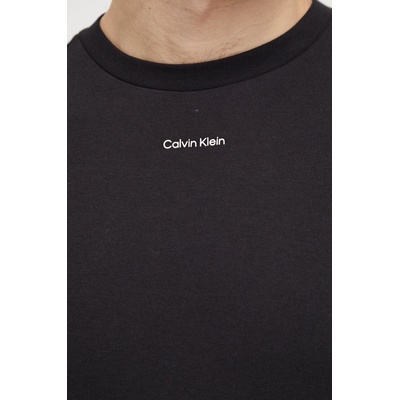 Calvin Klein Памучна тениска Calvin Klein в черно с изчистен дизайн K10K112487 (K10K112487)