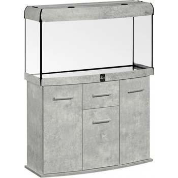 Diversa Solid LED akvarijní set vypouklý beton 240 l