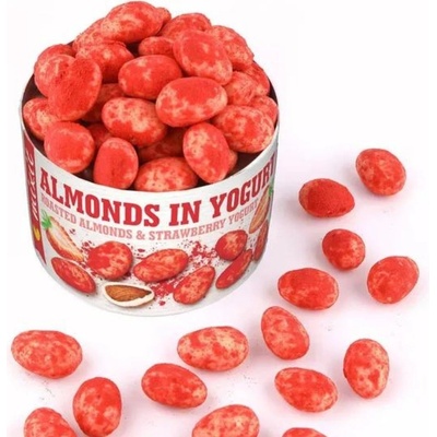 MIXIT Mandle v jogurte s jahodovým prachom 240 g