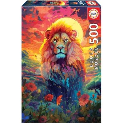 Educa Majestic Look of the Lion a Fix lepidlo 500 dielov
