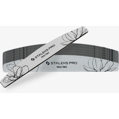 Staleks Minerální pilník na nehty Expert 40 180/180 Crescent Mineral Nail File 25 ks
