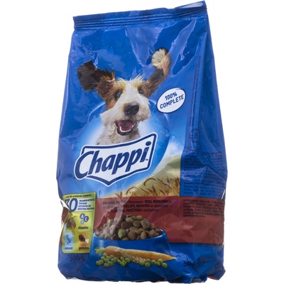 Chappi s hovädzím mäsom a hydinou 0,5 kg