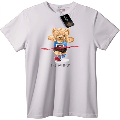 NOONEBRAND Тениска Победоносно Състезание - 6XL, White
