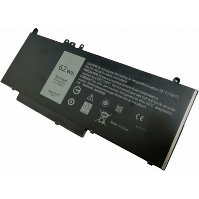 Hosowell 6MT4T батерия за лаптопи Dell, 4 клетки, 7.6V, 62Wh (D-BSO-0102)