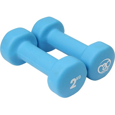 BODHI Činky FITNES MAD neopren 2 ks x 2 kg